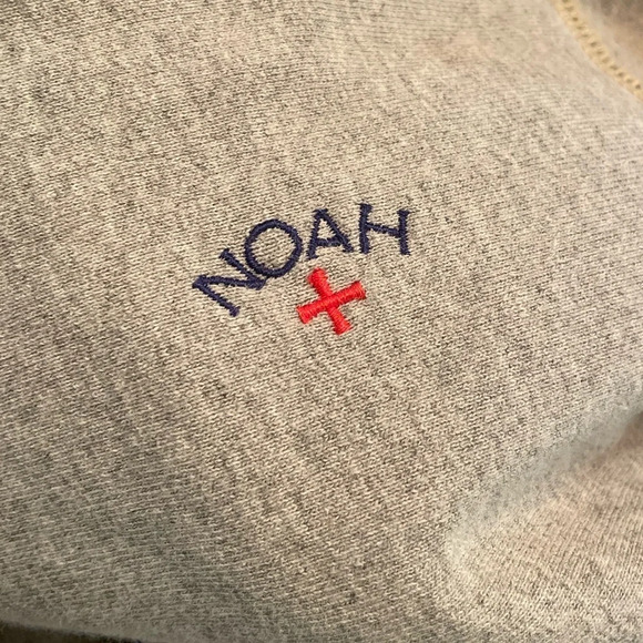 NOAH NYC Gray Hoodie - Picture 2 of 9